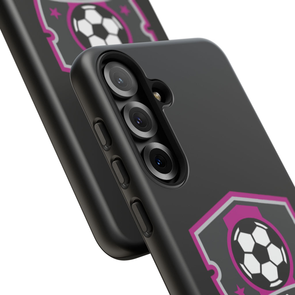 Kettering FC Soccer Logo Tough Phone Case — Protective Club Crest Case