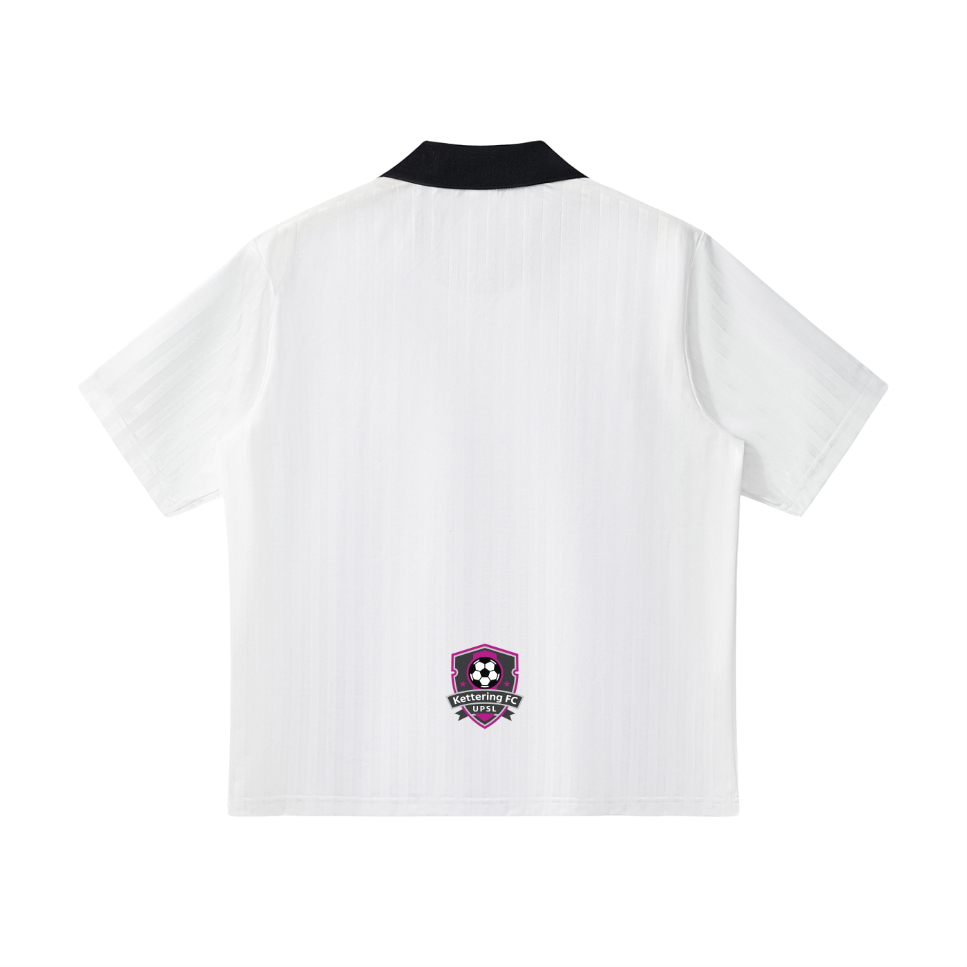 Contrast Collar Striped Soccer Jersey